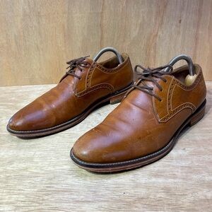 Johnston & Murphy Dress Shoes Men’s 9M Light Brown Oxfords 59-12302